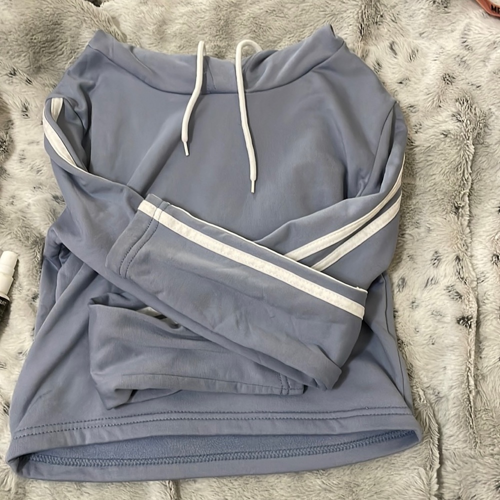 Crop top hoodie